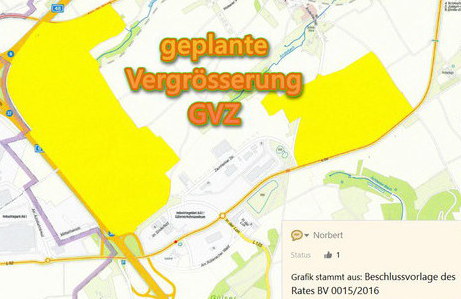 GVZ Erweiterung geplant